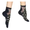 Women's Short Diamond Wool Socks Made in France - Berthe Reference: 22896 | Chapellerie Traclet