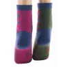 Chaussettes Courtes Femme Peignée Le Paon Made in France - Berthe   Reference : 22897| Chapellerie Traclet