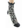 Chaussettes Courtes Femme Peignée Le Paon Made in France - Berthe   Reference : 22897| Chapellerie Traclet