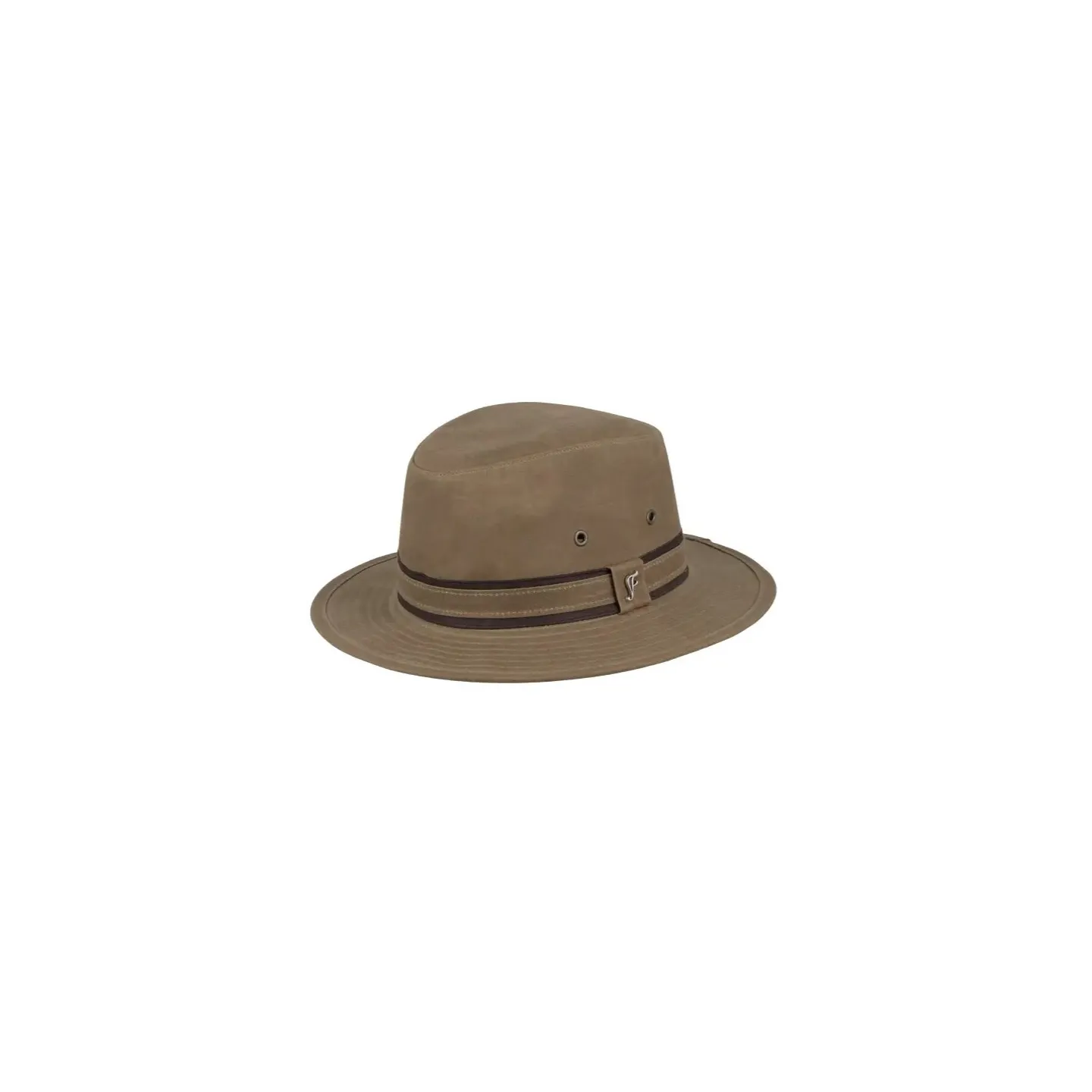 Sintra Waterproof Oiled Cotton Hat Camel - Flechet ref 22902 chapellerie traclet