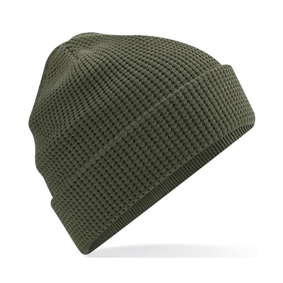 Waffle Knit Organic Cotton Beanie - Traclet