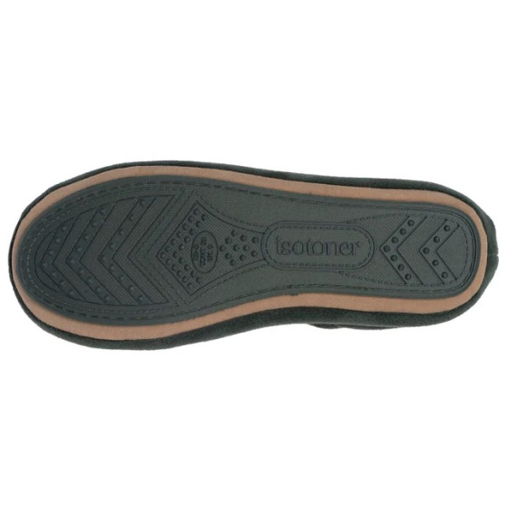 Women's Ballet Slippers Bow Sage - Isotoner