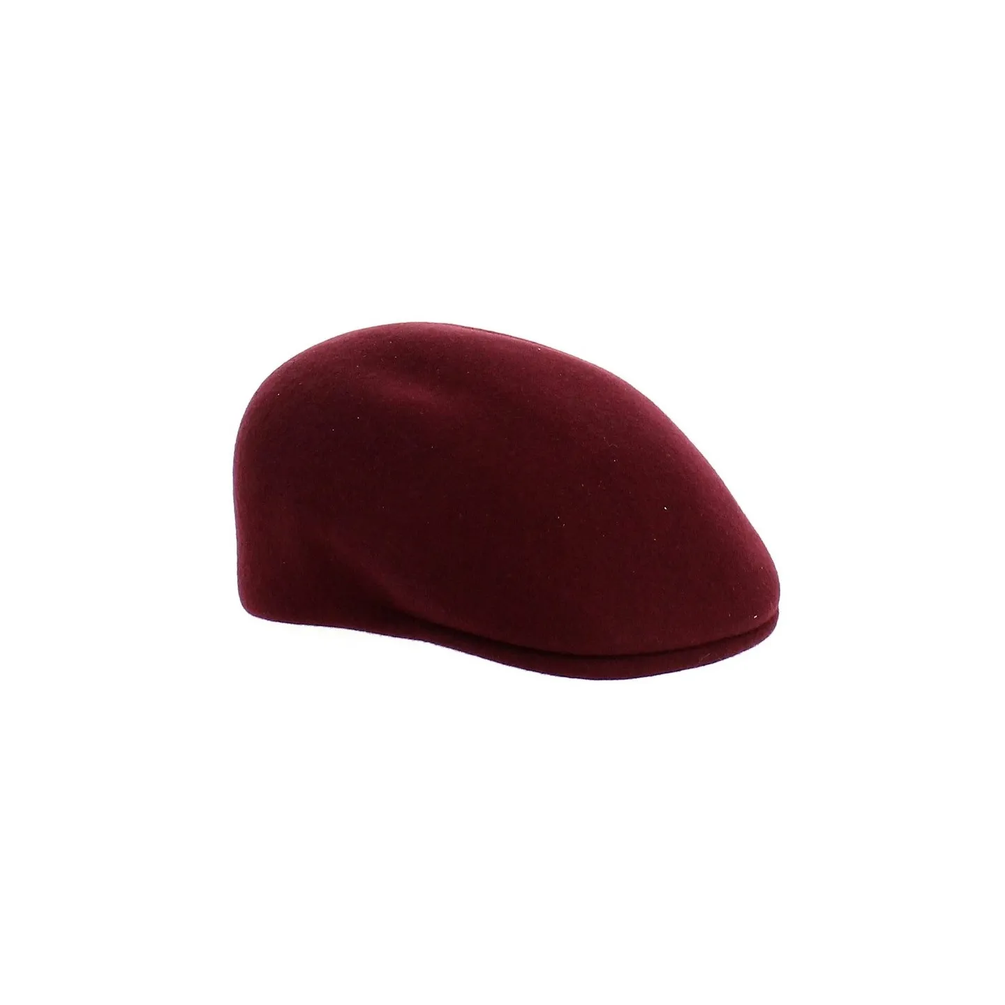 Casquette Bombée Ascot bordeaux en laine Traclet Reference : 19422| Chapellerie Traclet