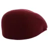 Burgundy Domed Ascot Wool Cap Traclet Reference: 19422 | Traclet Hat Shop