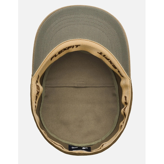 Twill Army Cotton Olive Cap - Kangol
