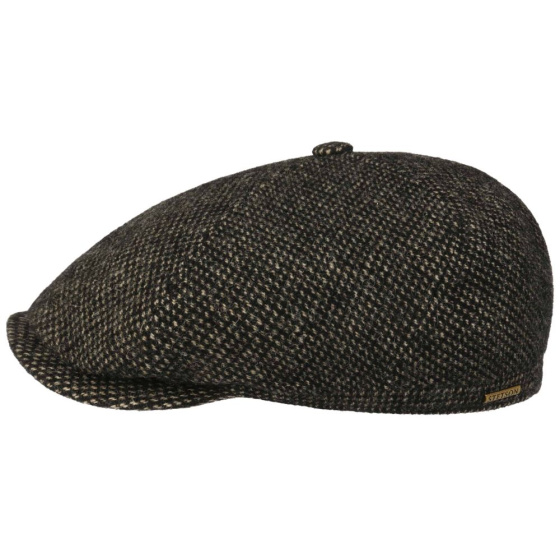 Casquette Brooklin Alfe Laine Chinée Noire - Stetson