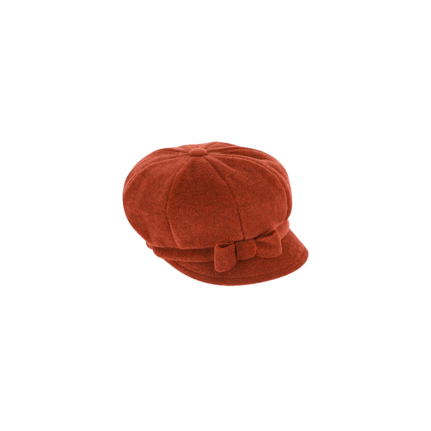 Armel Cinnamon Fleece Newsboy Cap - Traclet Reference: 22929 | Chapellerie Traclet