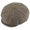Andria Virgin Wool Taupe Irish Cap - Traclet Reference: 22932| Chapellerie Traclet