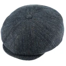 Andria Virgin Wool Navy Irish Cap - Traclet Reference: 22933| Chapellerie Traclet