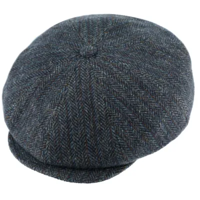 Andria Virgin Wool Navy Irish Cap - Traclet Reference: 22933| Chapellerie Traclet