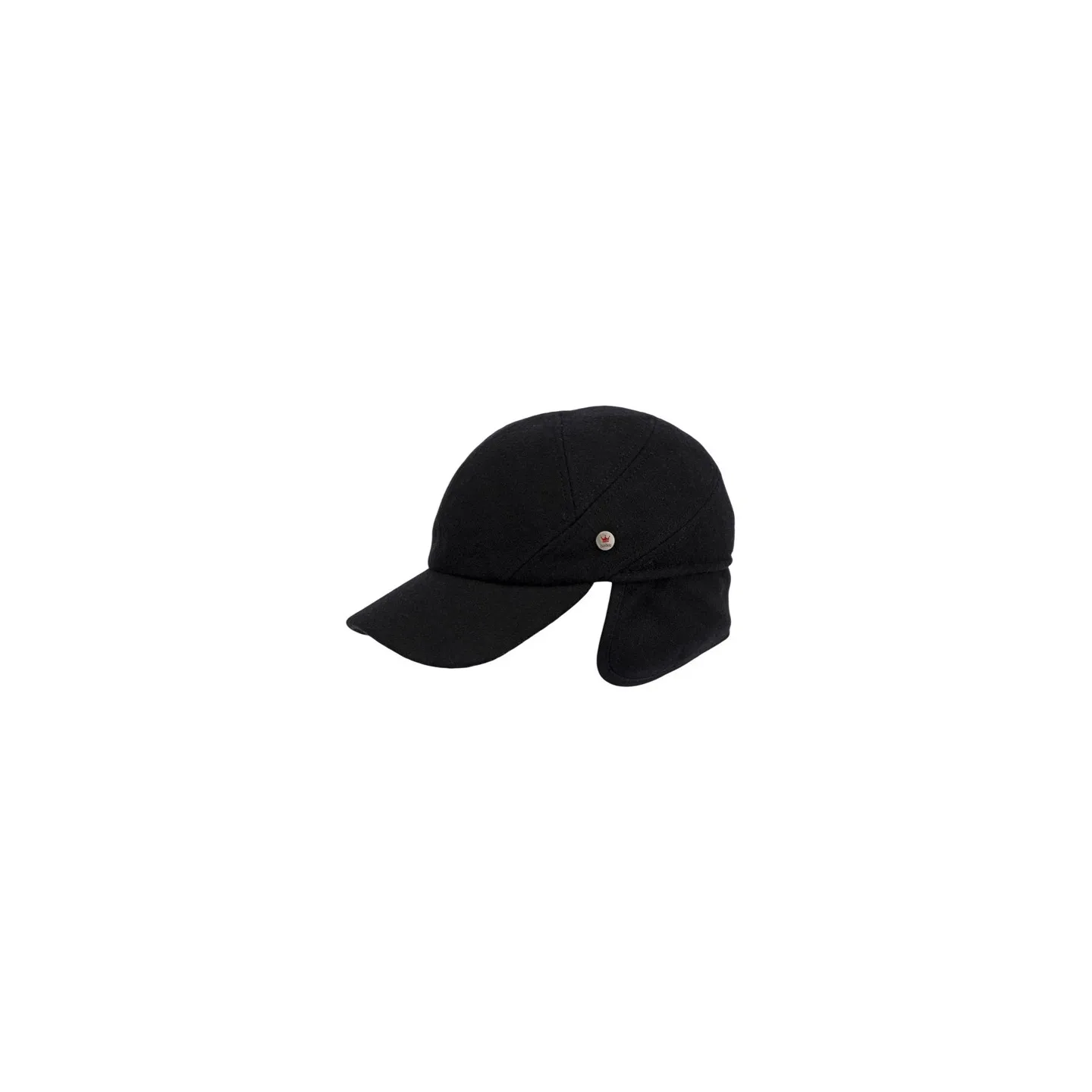 Casquette Baseball Cache-Oreilles Impermeable Noir - Bugatti Reference : 7677 | Chapellerie Traclet