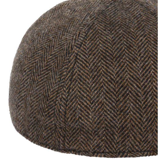 Woolrich Pennsylvania Wool Beige & Brown Cap - Stetson