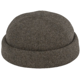 Miki Lakota Wool Beanie Taupe - Traclet