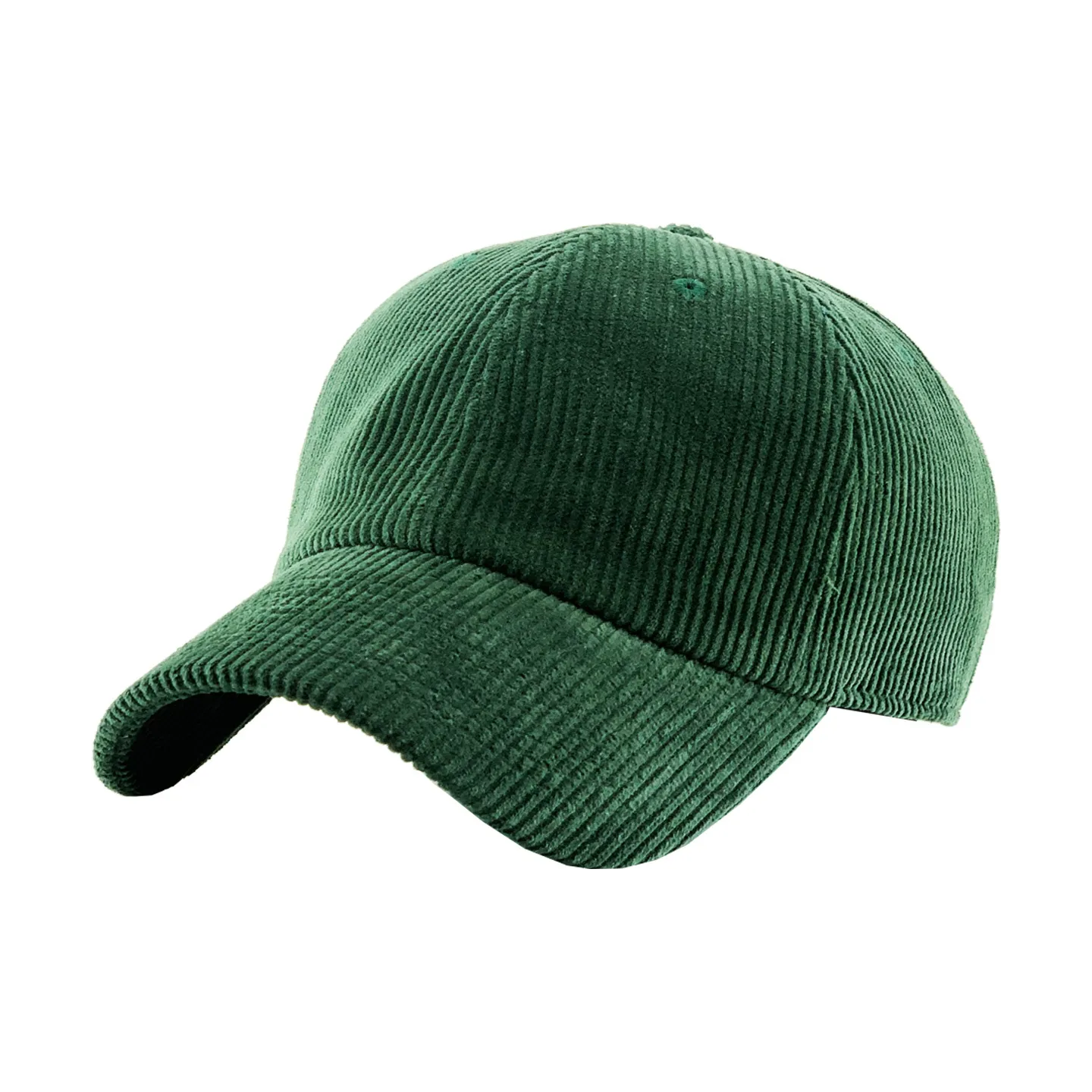 Casquette Baseball Velours côtelé Olive - Traclet