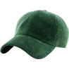 Casquette Baseball Velours côtelé Olive - Traclet