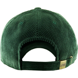 Olive Velvet Baseball Cap - Traclet