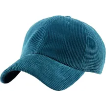 Turquoise Velvet Baseball Cap - Traclet ref 22949 chapellerie traclet