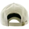 Casquette Baseball Velours Crème - Traclet réf 22950 chapellerie traclet