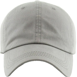 Casquette Baseball Femme Ponytail Gris Clair - Traclet