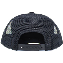 Snapback Wolf Velvet Black Cap - Kbthos