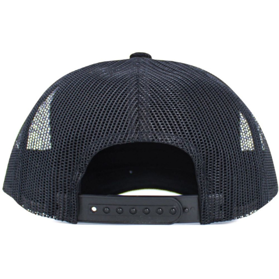 Snapback Wolf Velvet Black Cap - Kbthos