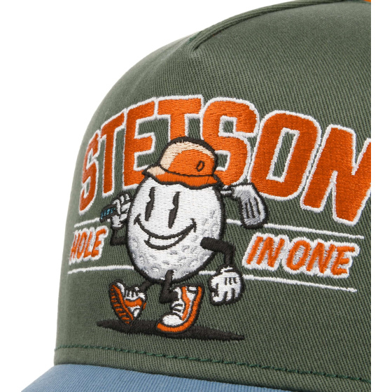 Golf Hole In One Cotton Trucker Cap - Stetson
