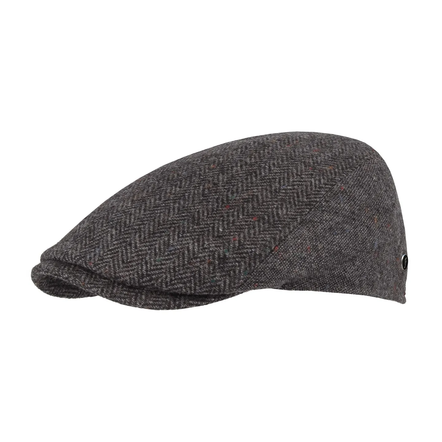 Charleston Flat Cap Virgin Wool Anthracite - Flechet Reference: 22961| Chapellerie Traclet