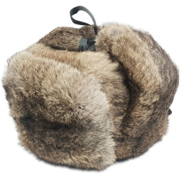 Chapka Ushanka Major Poil de Lapin - Traclet