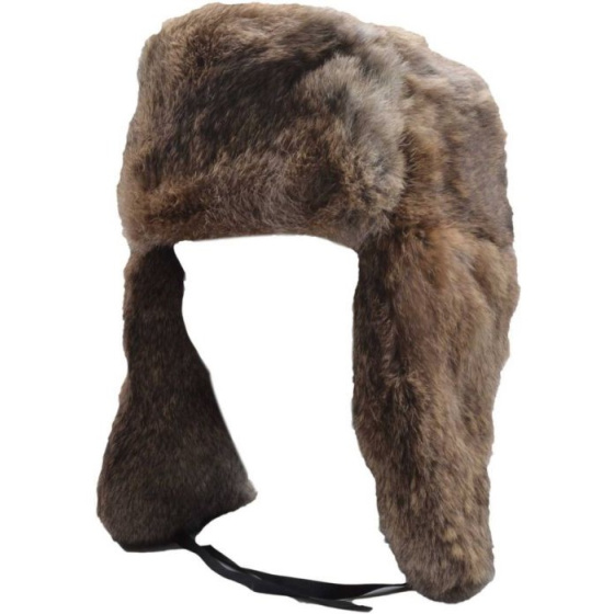 Ushanka Major Rabbit Fur Hat - Traclet