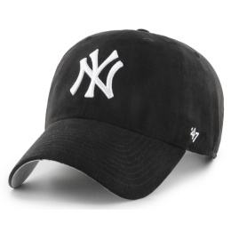 Casquette 47 CAP MLB NEW YORK YANKEES BALLPARK SUEDE CLEAN UP BLACK