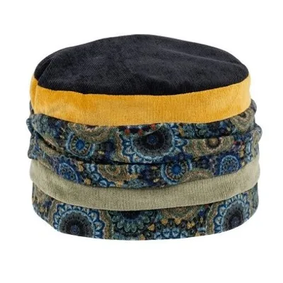 Mandala Multicolor Beret & Toque - Traclet Reference: 22986| Chapellerie Traclet