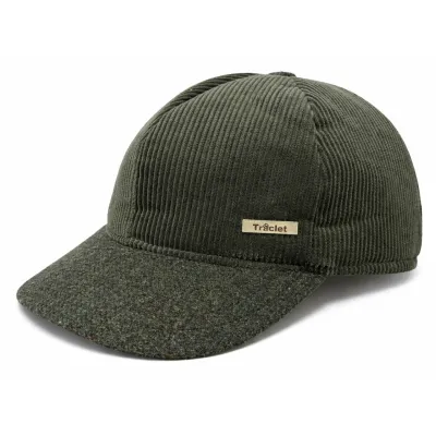Oviedo Cotton Olive Baseball Cap - Traclet Reference: 22991| Chapellerie Traclet
