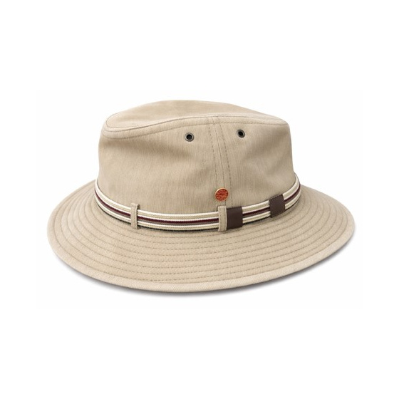Traveller Menowin Taupe ANTI-UV Hat - Mayser