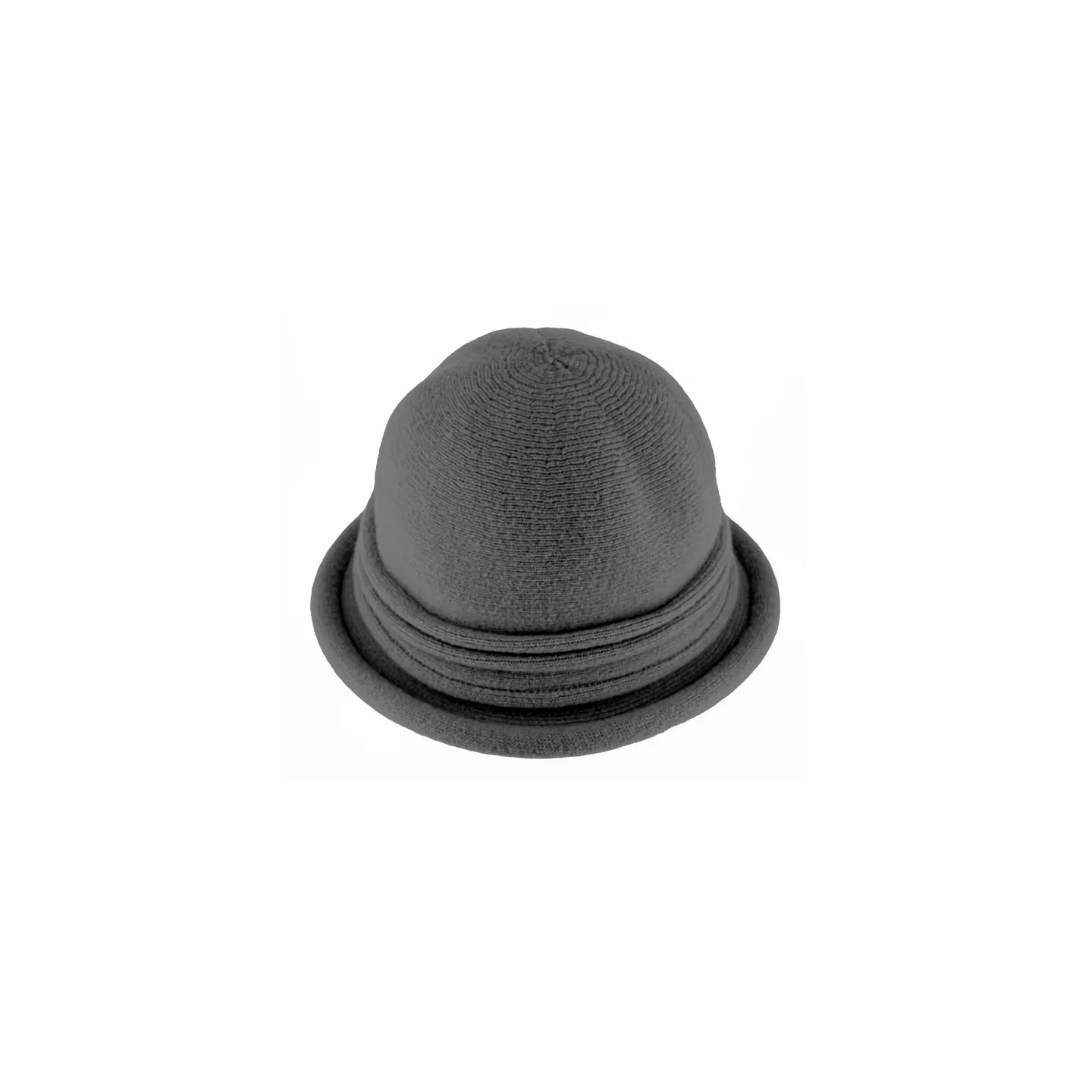 Chapeau Cloche Lublin Laine Anthracite - Traclet