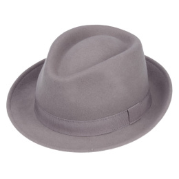 copy of Bilbao Grey Felt Porkpie Hat - Traclet