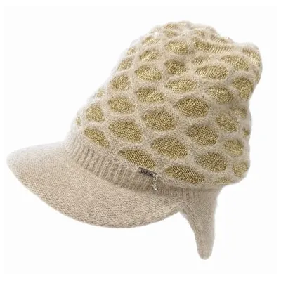 Women's Cap Scuba Free Beige - Traclet ref 23033 chapellerie traclet