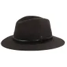 Traveller Varèse Crushable Brown Felt Hat - Flechet Reference: 23048| Chapellerie Traclet