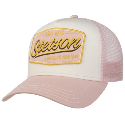 Casquette Baseball Trucker Last Drop Rose - Stetson Reference : 23051| Chapellerie Traclet