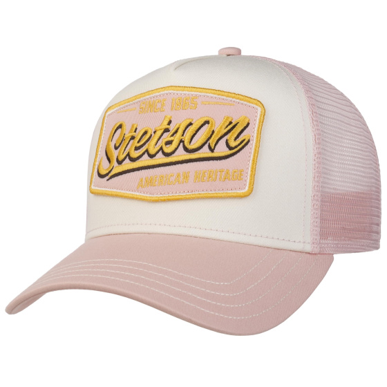 Baseball Trucker Cap Last Drop Rose - Stetson