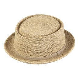 Chapeau PorkPie Sumac Paille Naturel - Traclet
