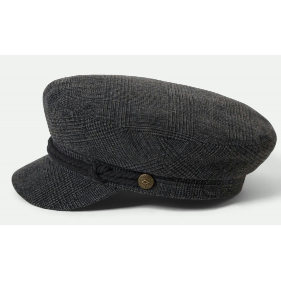 Casquette Marin Fiddler Mixte Grise - Brixton