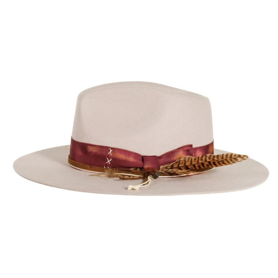 Delilah Traveller Hat Lilac Felt - American Hat Makers