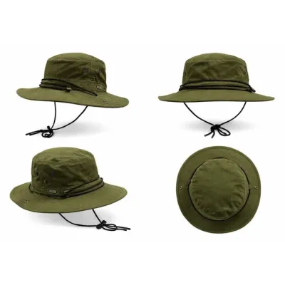 Outdoor Cotton Hat Olive - Conner Hats Reference: 23079| Chapellerie Traclet