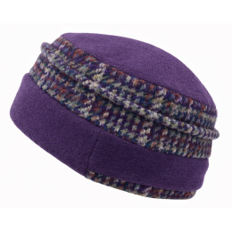 Toque Ewen Violet & Aubergine - Traclet