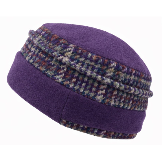 Toque Ewen Violet & Aubergine - Traclet