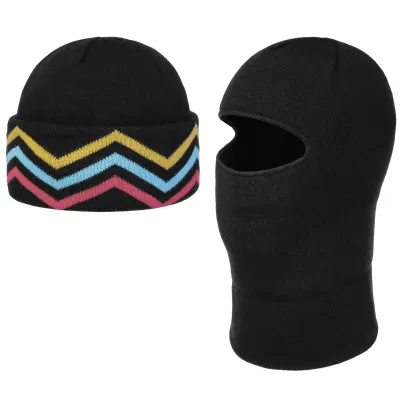 Bonnet Cagoule 2 en 1 Tardent Noir – Stetson Reference : 23087| Chapellerie Traclet