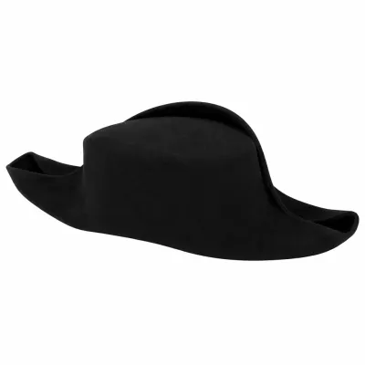 Second Empire Prefect Style Bicorne Hat Wool Felt Reference: 2062 | Chapellerie Traclet