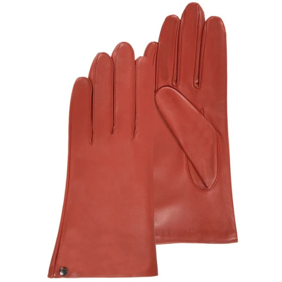 Women's Silk-Lined Leather Gloves - Isotoner