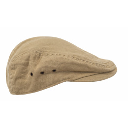 Casquette Bec De Canard Riccardo Coton Beige - Aussie Apparel