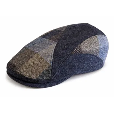 Daytona Patchwork Domed Cap - Gottmann ref 23116 chapellerie traclet